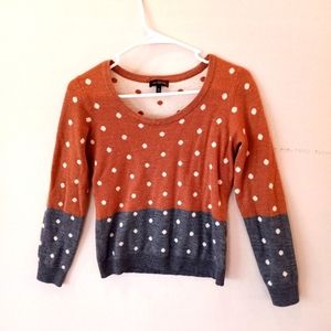 The Limited Polka-dot Pullover